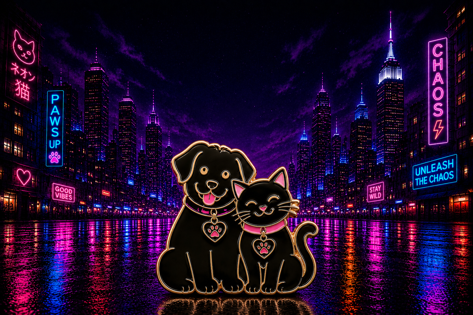 DOG OR CAT PIN